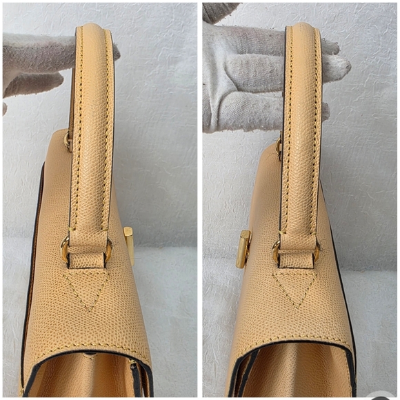 Auth Celine Macadam Turn-lock Top Handle Bag - Picture 9 of 11